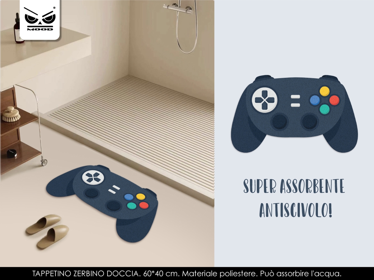 TAPPETINO JOYSTICK ANTISCIVOLO ST7308