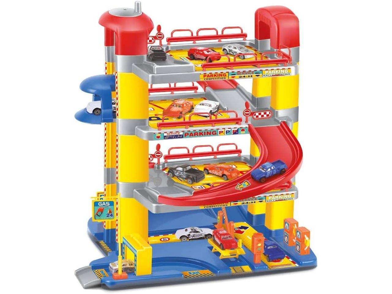 PARCHEGGIO 4PIANI C/RAMPE E AUTO 746T00530