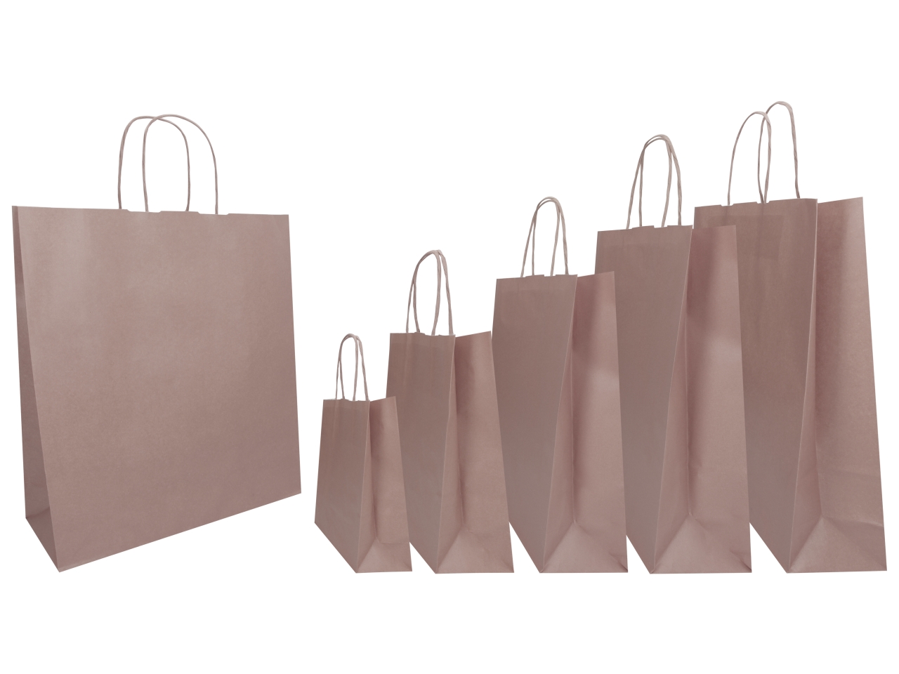 BUSTA TWISTED ROSA ANTICO 45X15X36CM 310004037AB25 BUSTA TWISTED ROSA ANTICO 45X15X36CM 310004037AB25