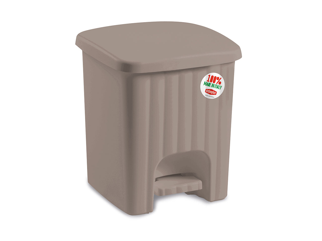 PEDALINA PATTUMIERA QUADRA 4,5L TORTORA CHI. 38523 PEDALINA PATTUMIERA QUADRA 4,5L TORTORA CHI. 38523
