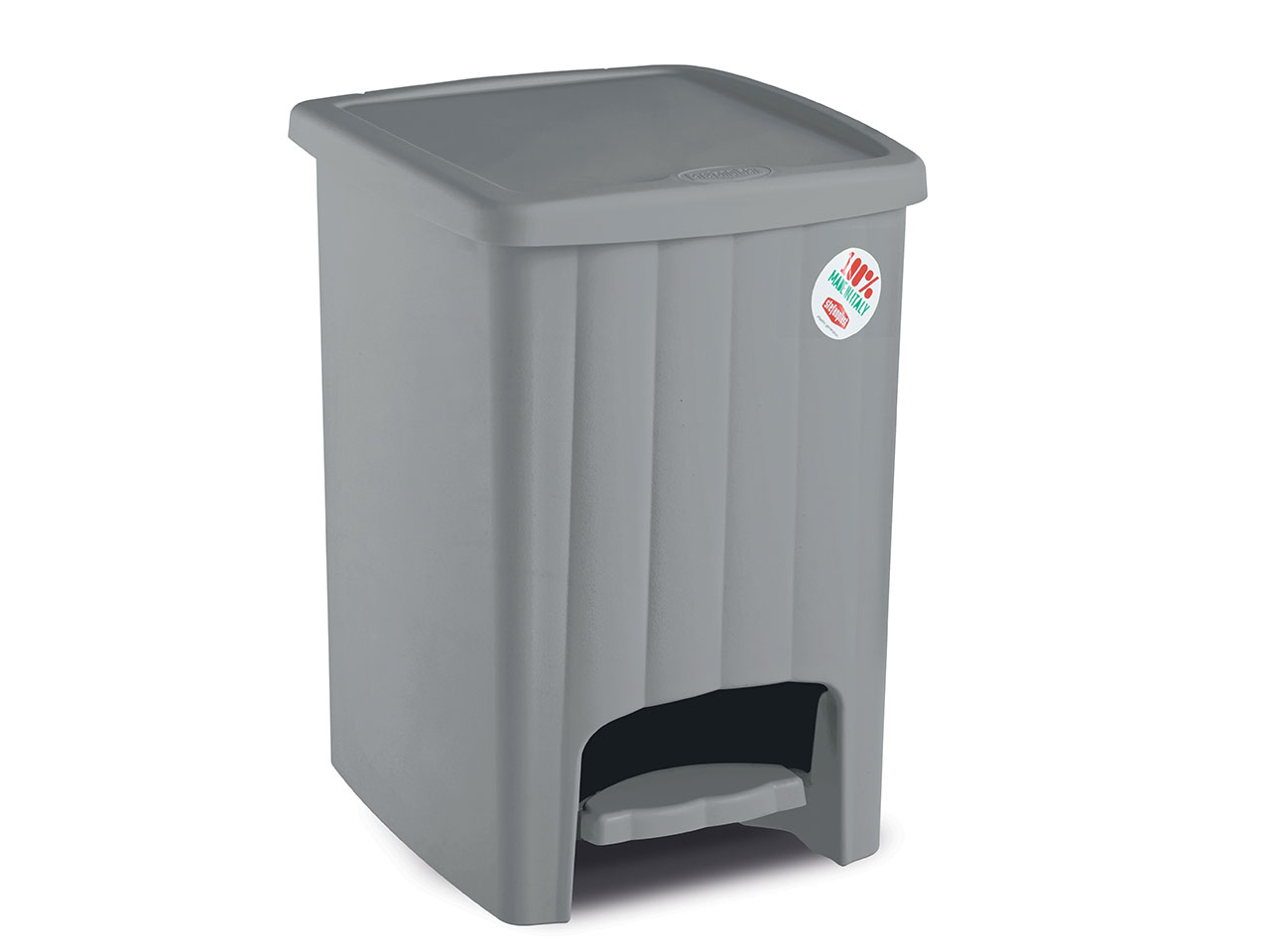 MARGHERITA PATTUMIERA PEDALE 20L STONE GREY 21269 MARGHERITA PATTUMIERA PEDALE 20L STONE GREY 21269