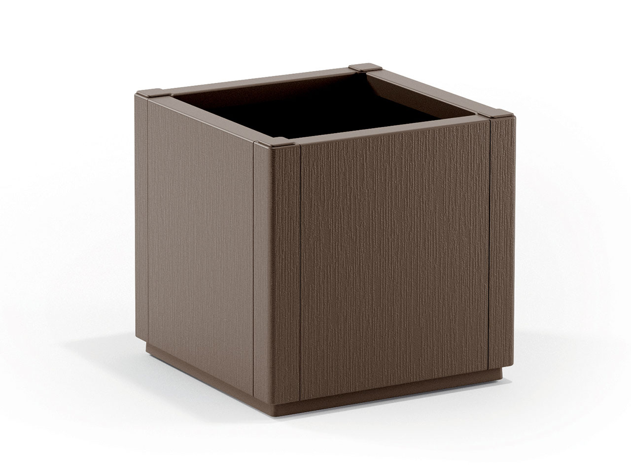 ETHICA FIORIERA QUADRA 36X36XH.35CM TORTORA 68703