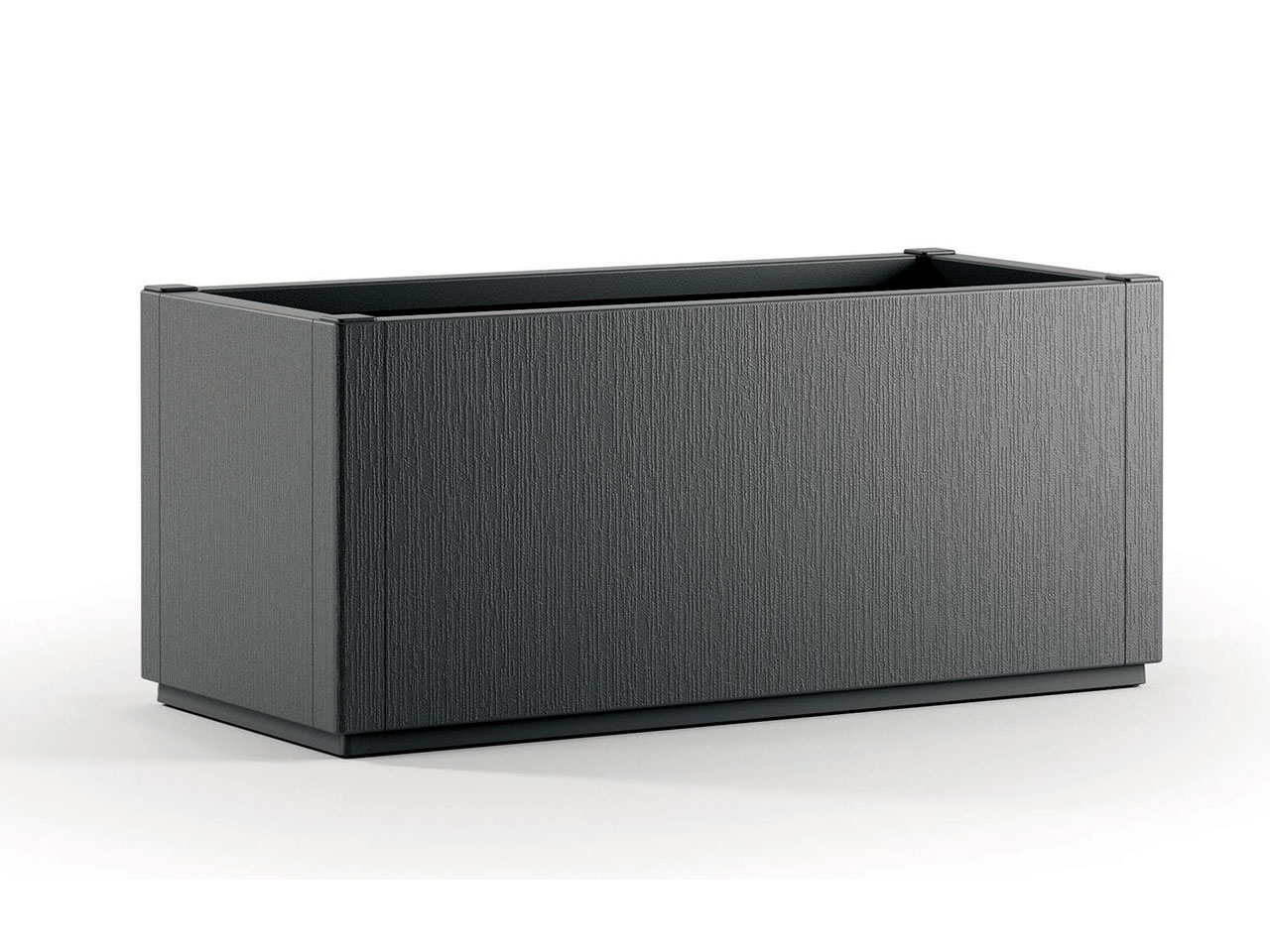 ETHICA FIORIERA RETTANGOLARE 80CM GRAFITE 68501