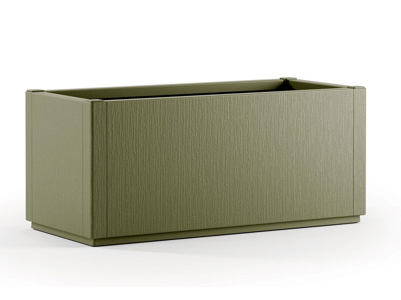 ETHICA FIORIERA RETTANGOLARE 80CM VERDE O. 68502