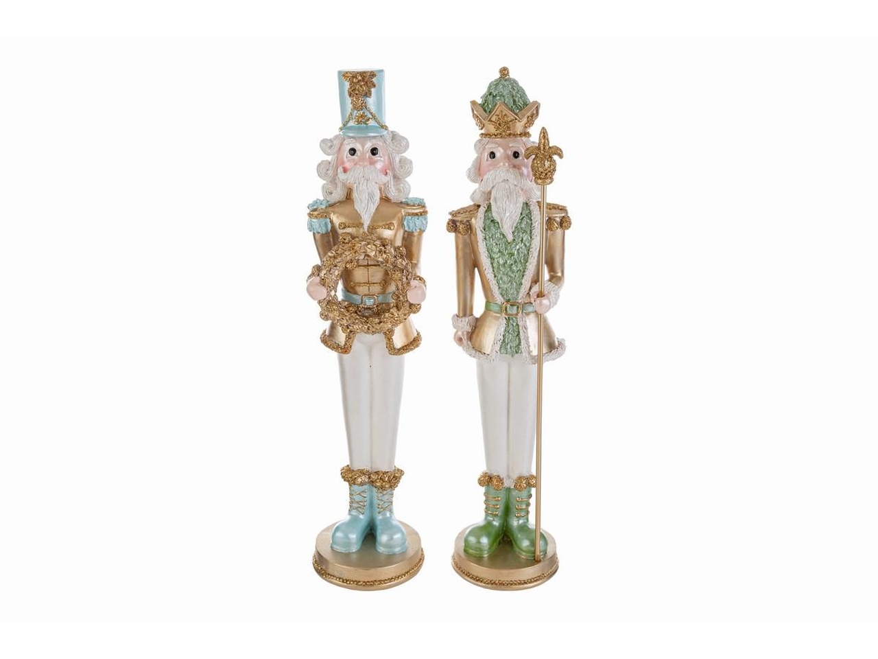 SCHIACCIANOCI 40,5CM RESINA ORO ASS. 38264