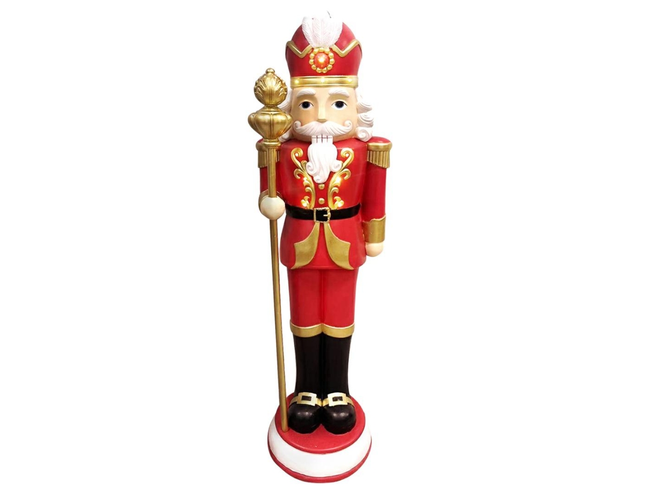 SCHIACCIANOCI GIGANTE 157CM CON LUCI 38039