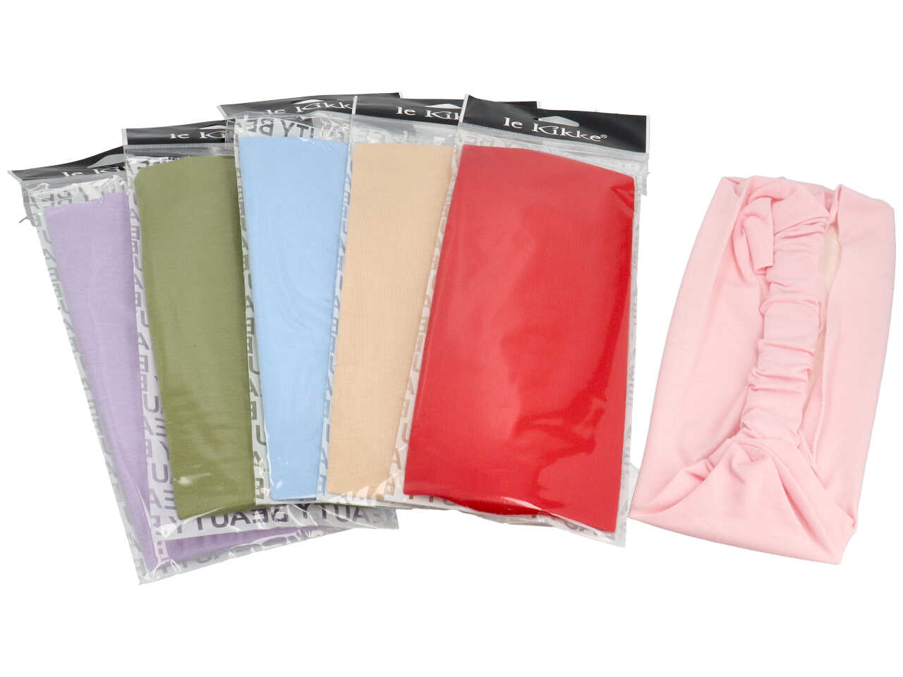 FASCIA BANDANA COLORI ASSORTITI FD30677A FASCIA BANDANA COLORI ASSORTITI FD30677A