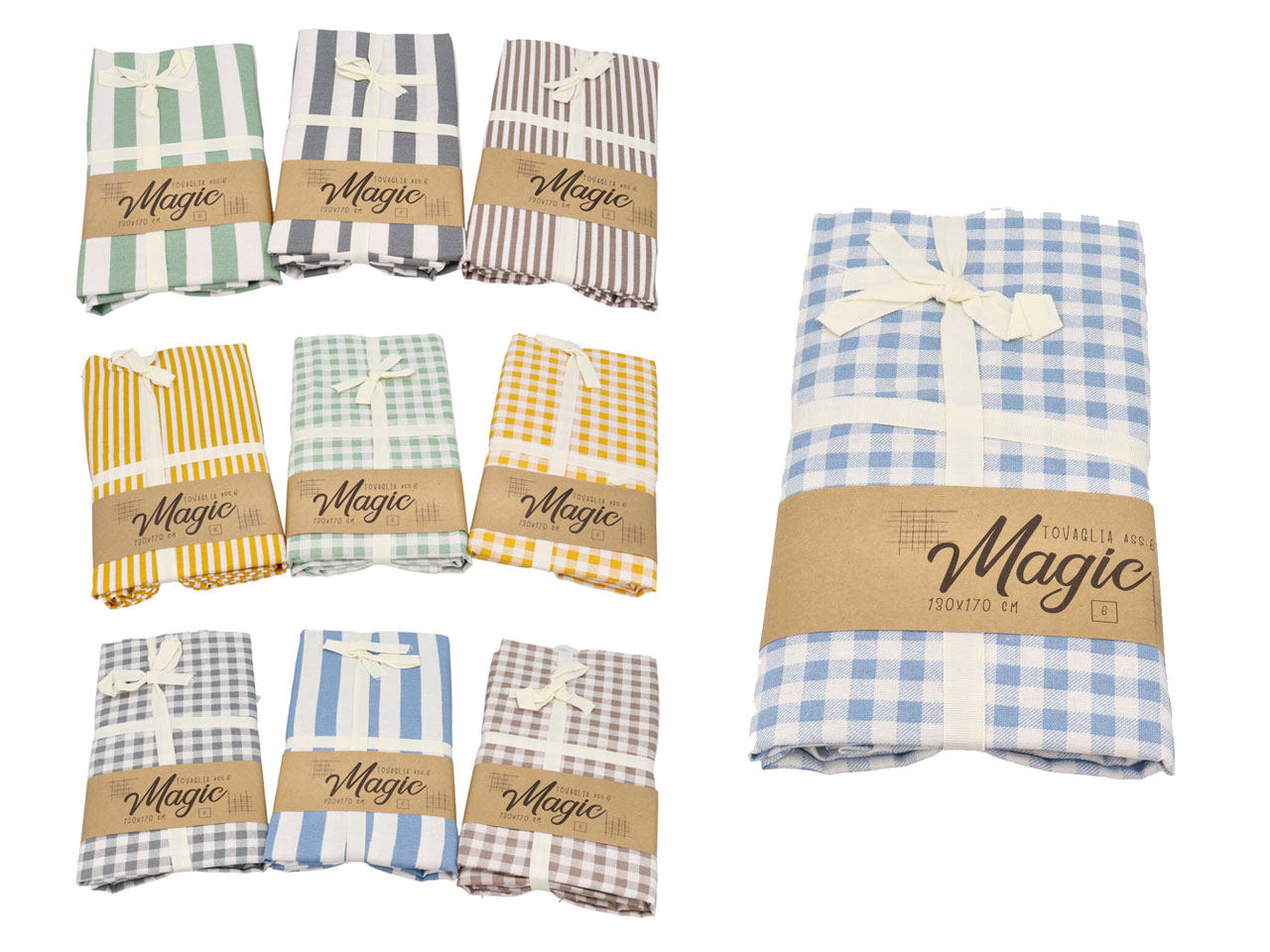 TOVAGLIA MAGICA ASS DI FANTASIA 130X170CM 070035