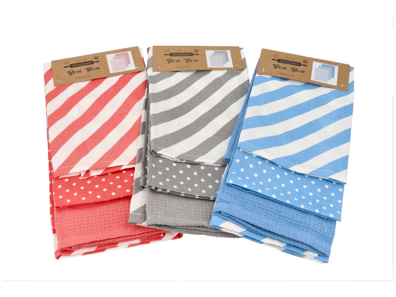 BON BON STROFINACCIO SET 3PZ 100476 BON BON STROFINACCIO SET 3PZ 100476