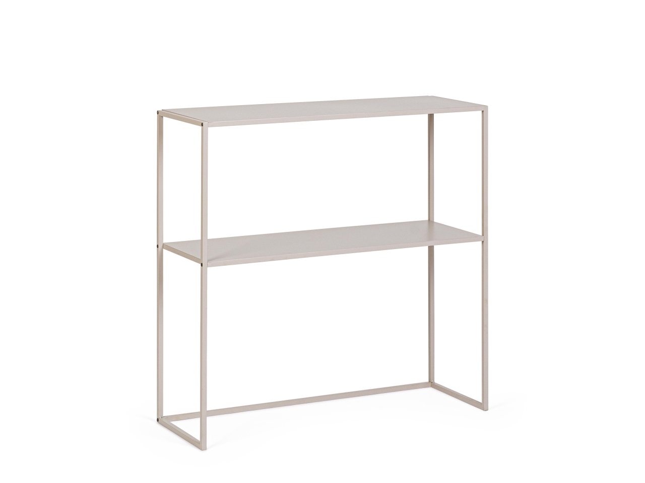 ALRIK CONSOLLE 2 PIANI RETT.BEIGE 78X78CM 721858