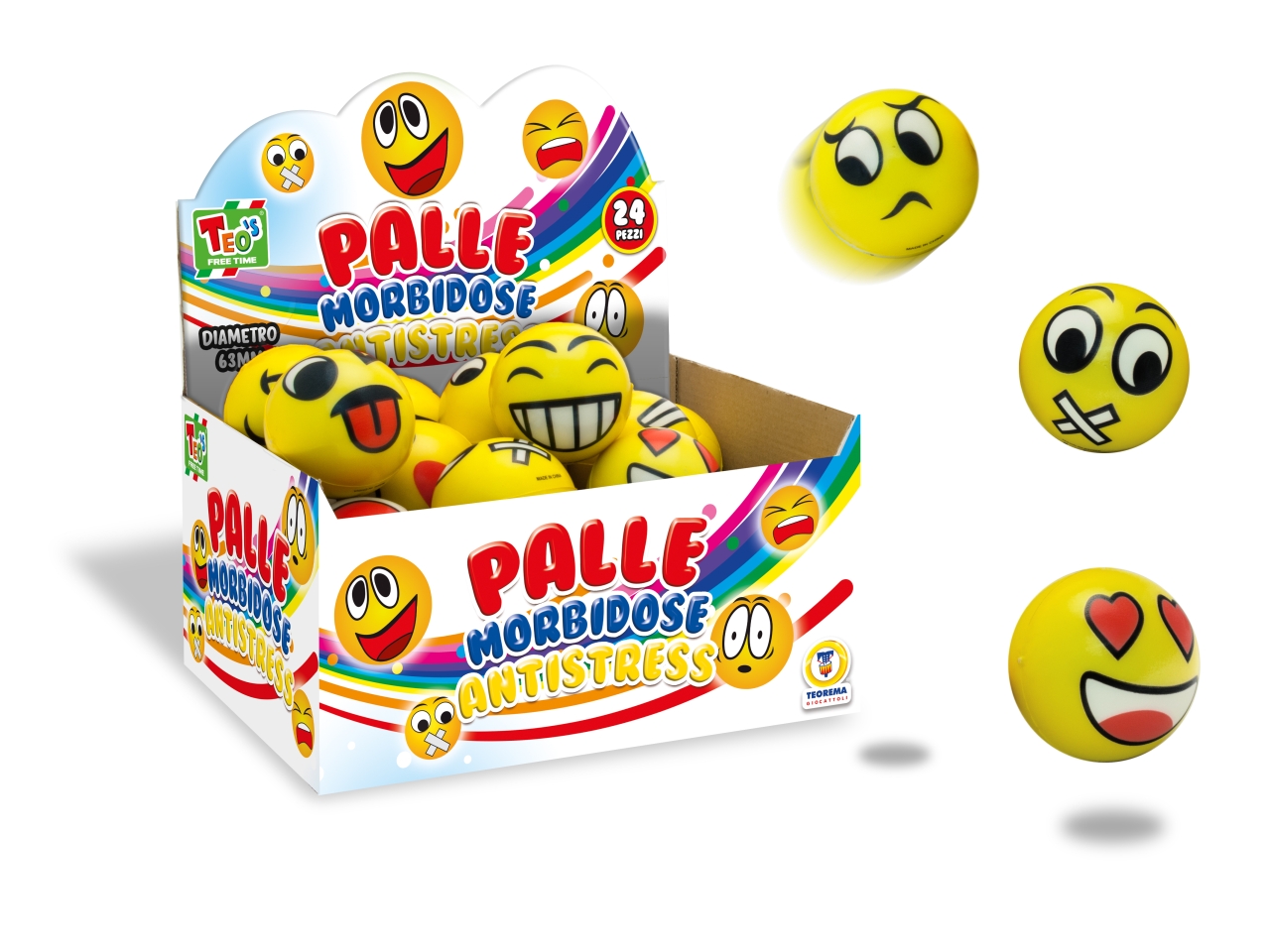 TEO’S PALLINA SMILEY ANTISTRESS 51556