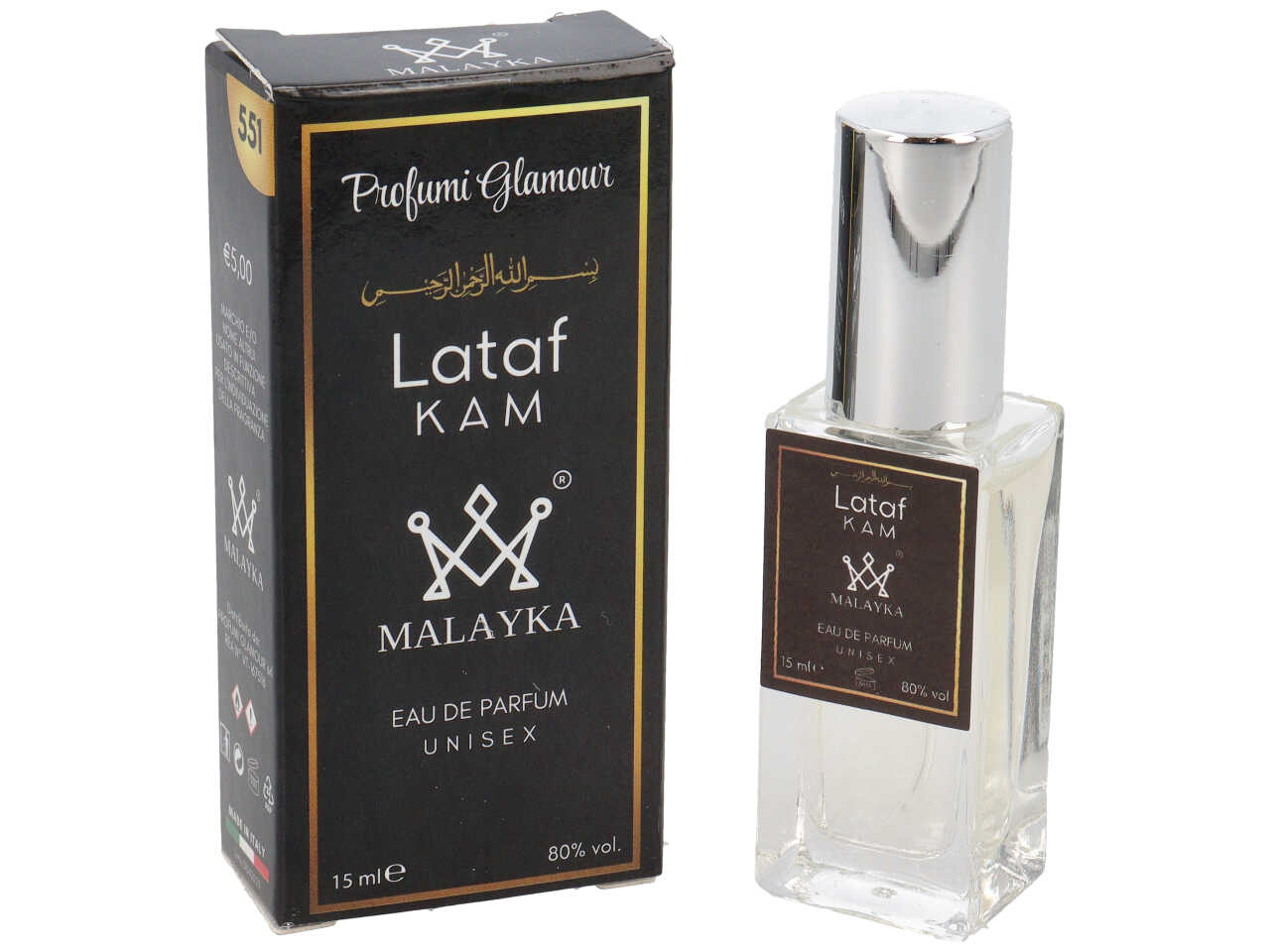 PROFUMO UNISEX 15ML KHAMRAH 551 PROFUMO UNISEX 15ML KHAMRAH 551