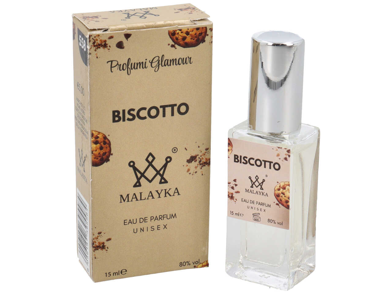 PROFUMO UNISEX 15ML BISCOTTO 558 PROFUMO UNISEX 15ML BISCOTTO 558
