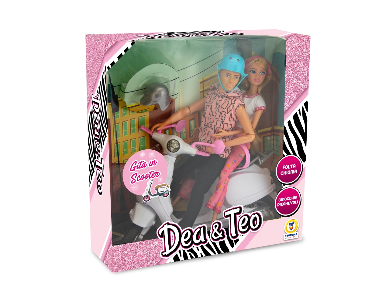 DEA TEO GITA IN SCOOTER 29X30CM 68585