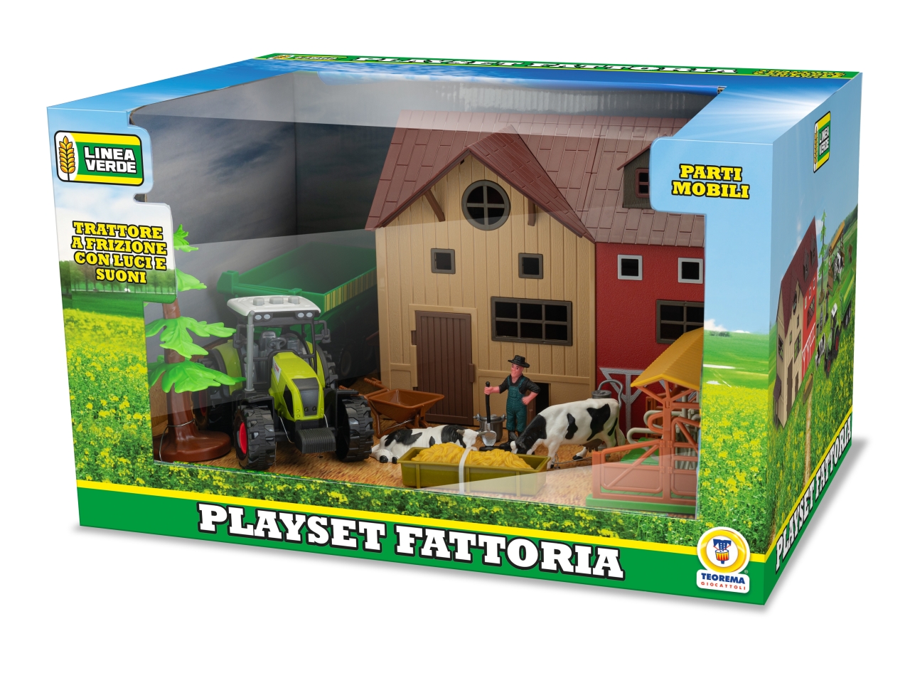 LINEA VERDE FATTORIA C/TRATTORE A FRIZIONE 68674 LINEA VERDE FATTORIA C/TRATTORE A FRIZIONE 68674