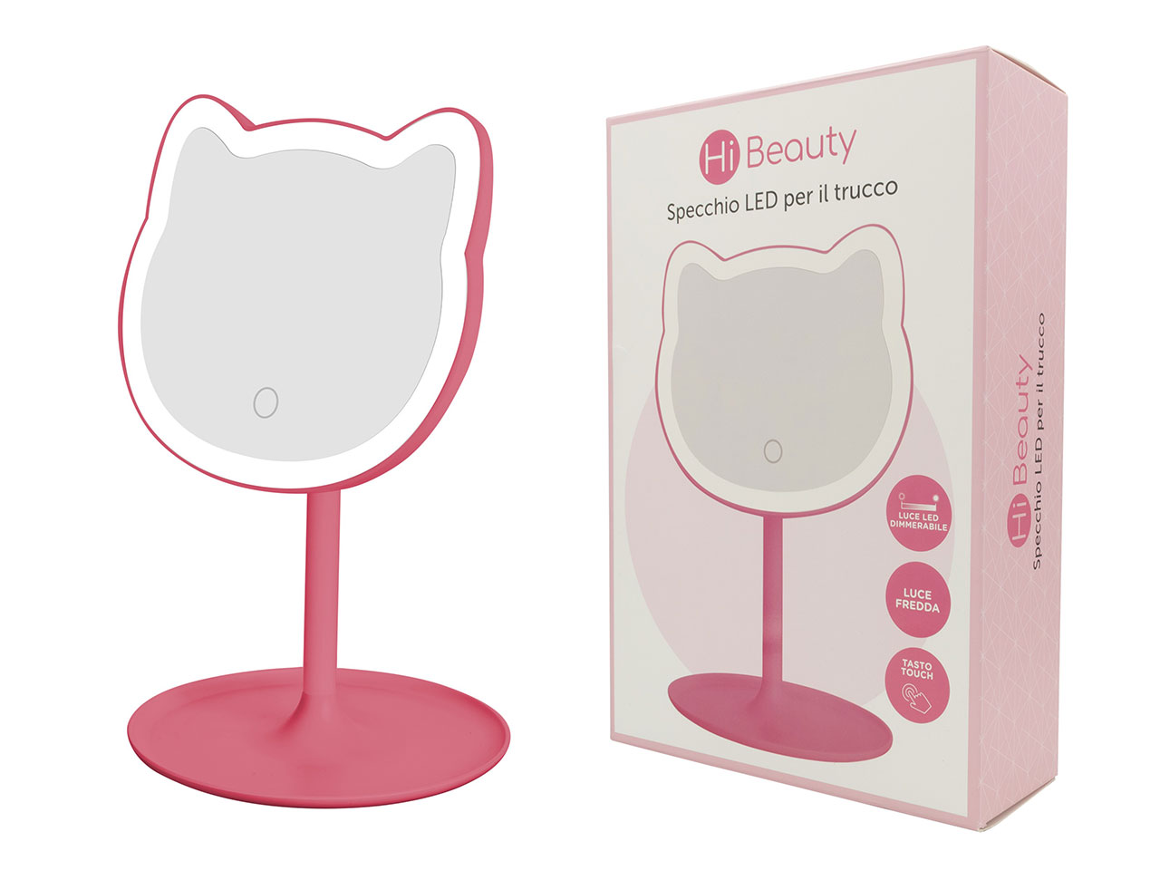 SPECCHIO LED GATTO HIB17