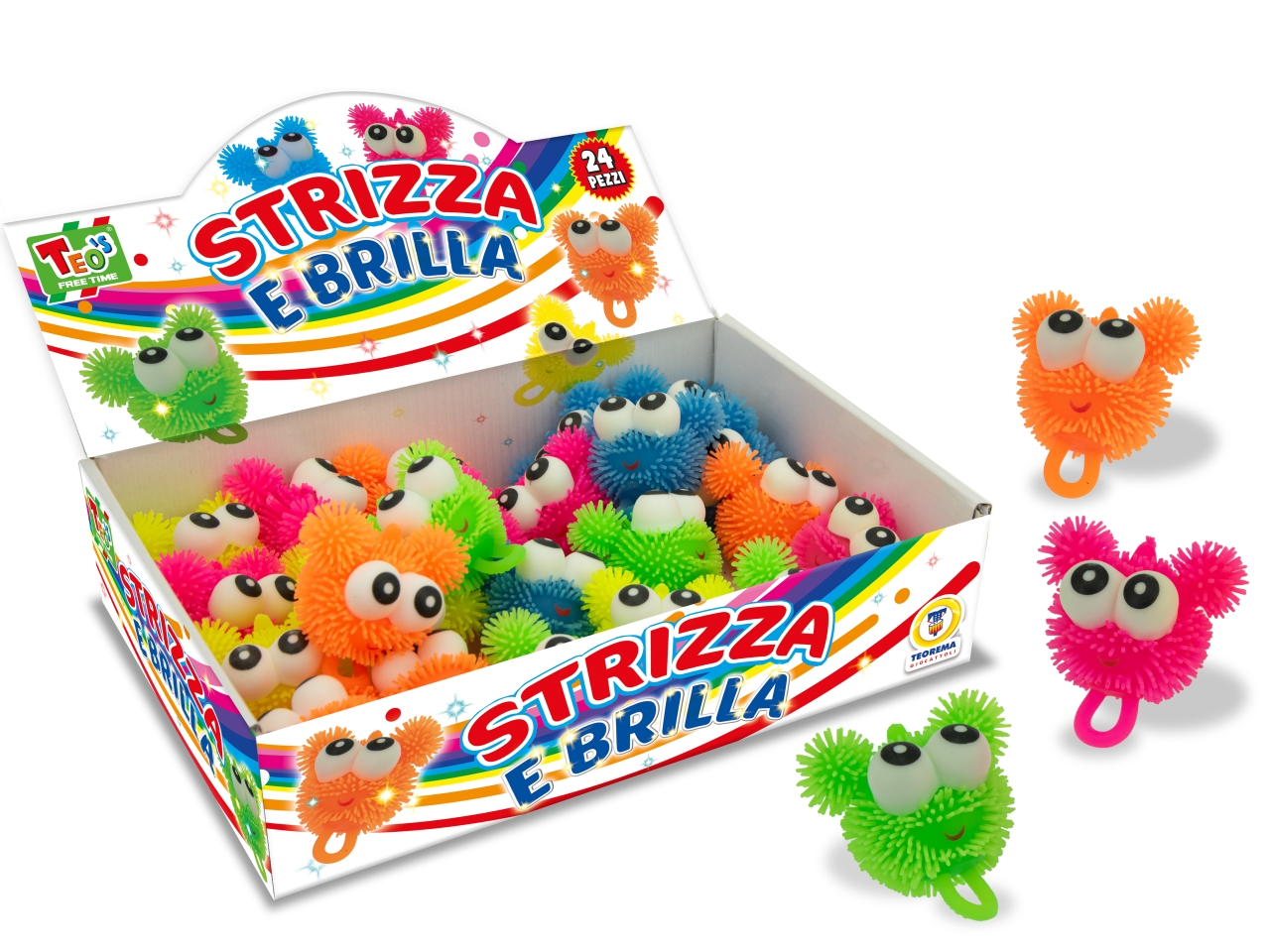 TEO’S STRIZZA E BRILLA PALLA OCCHIONI LUCE 68900