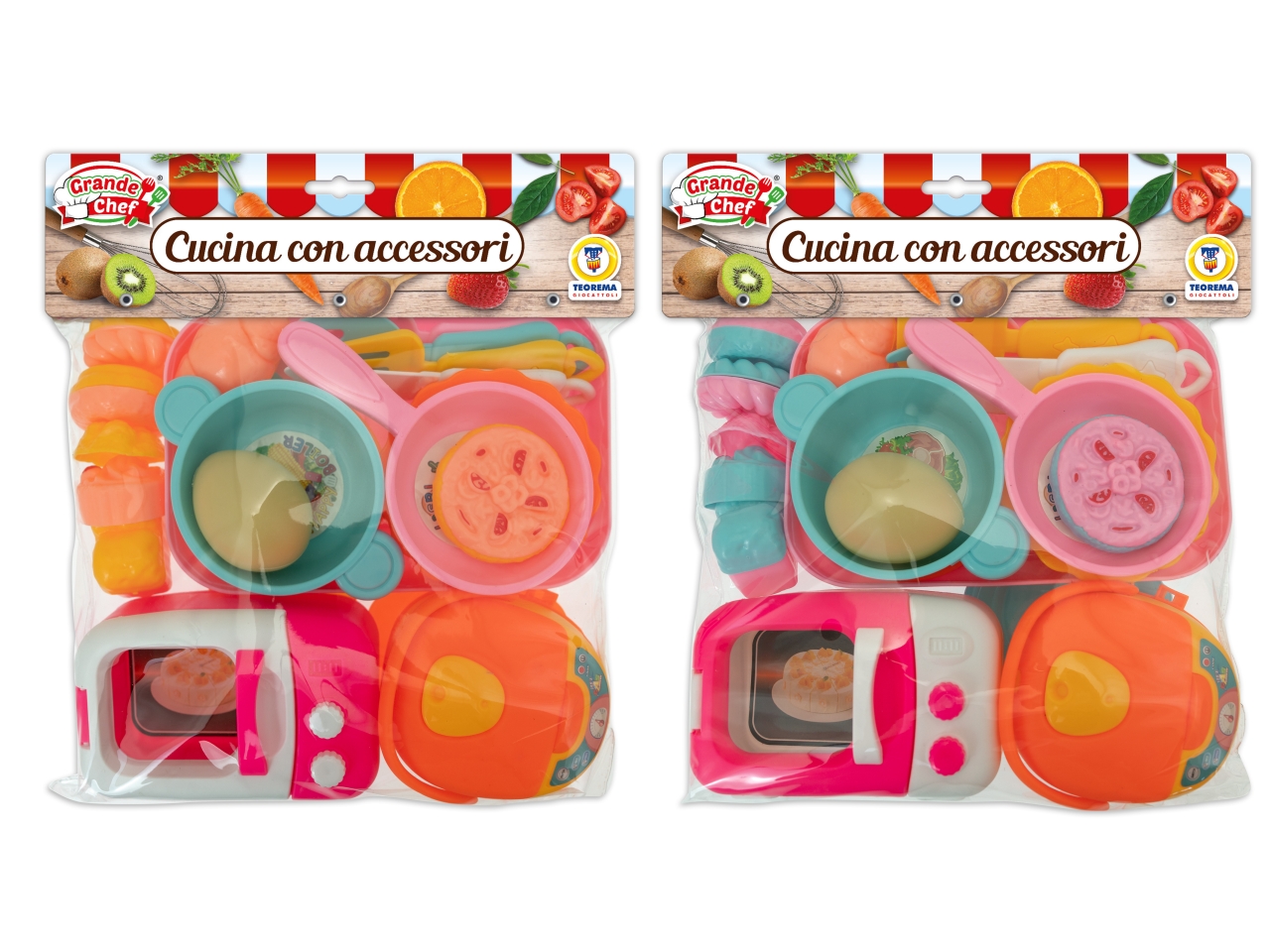 GRANDE CHEF SET CUCINA CON MINI MICROONDE 80320 GRANDE CHEF SET CUCINA CON MINI MICROONDE 80320