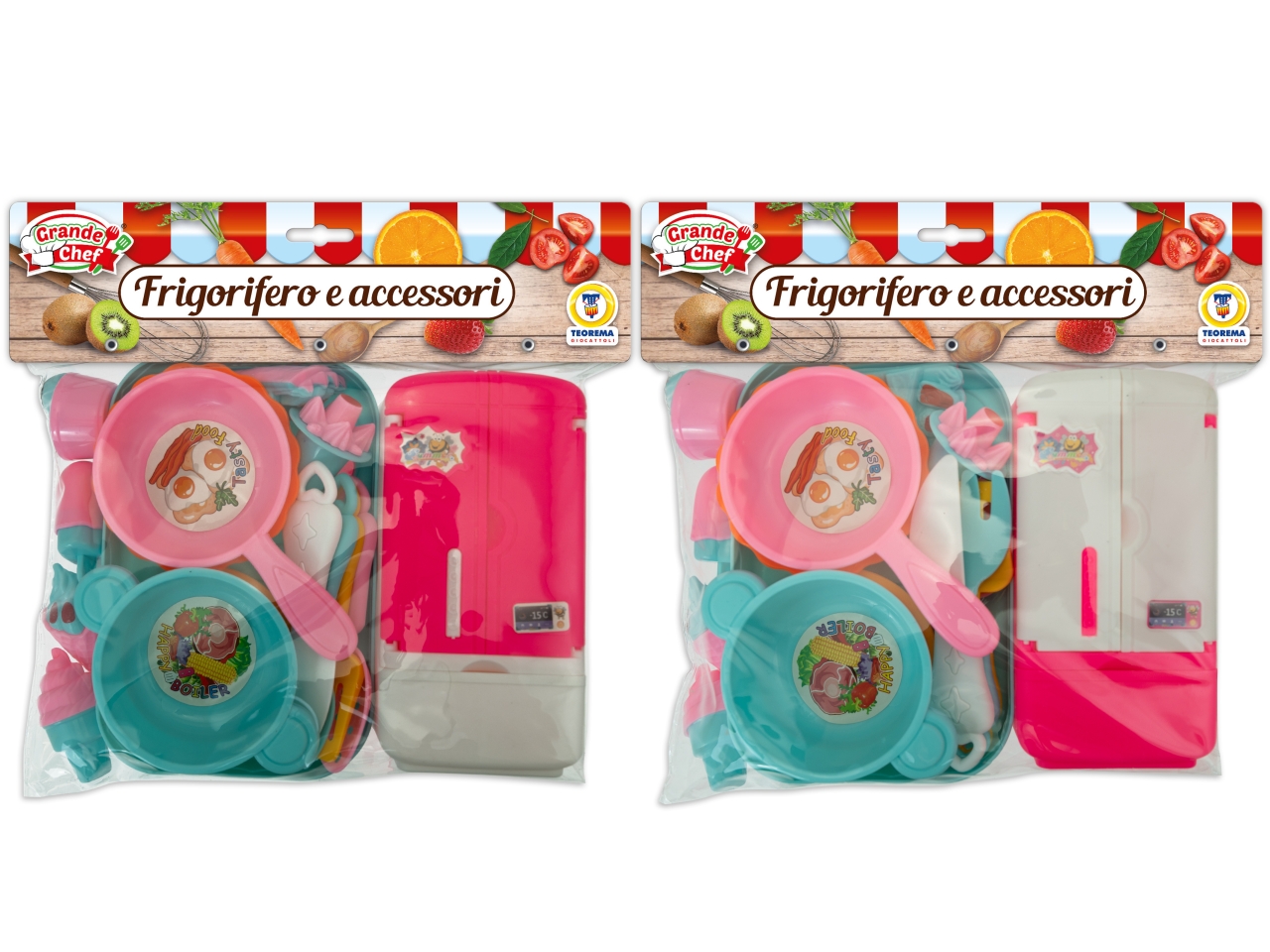 GRAND CHEF SET CUCINA C/MINI FRIGO ASS. 80322 GRAND CHEF SET CUCINA C/MINI FRIGO ASS. 80322