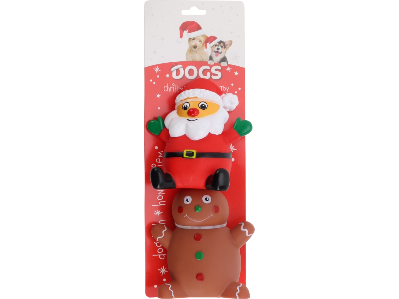 GIOCO PER CANI NATALIZIO 2PZ 12CM 495380090