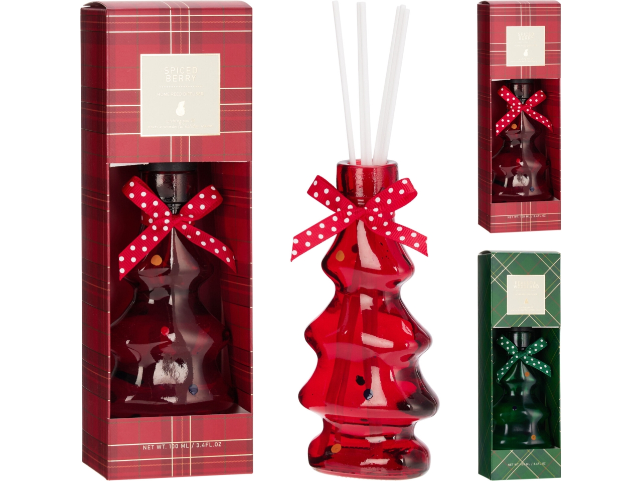 DIFFUSORE ALBERO C/BACCHETTE 100ML ASS. ACC702620