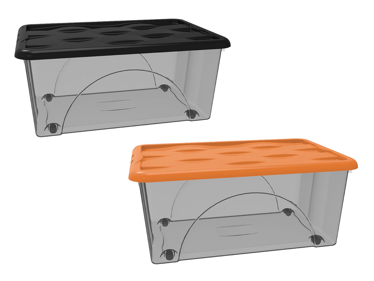 STORAGE BOX DUNE 45LT RUOTE FUME’+COP. 9019245BM
