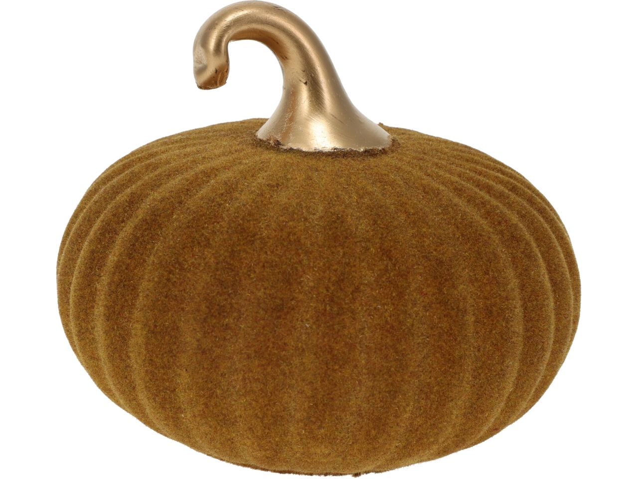 ZUCCA 12CM VETRO FLOCCATA ORO A75201110 ZUCCA 12CM VETRO FLOCCATA ORO A75201110