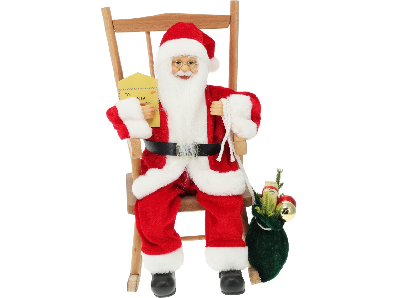 BABBO NATALE SU SEDIA 35CM ROSSO ASK007070 BABBO NATALE SU SEDIA 35CM ROSSO ASK007070