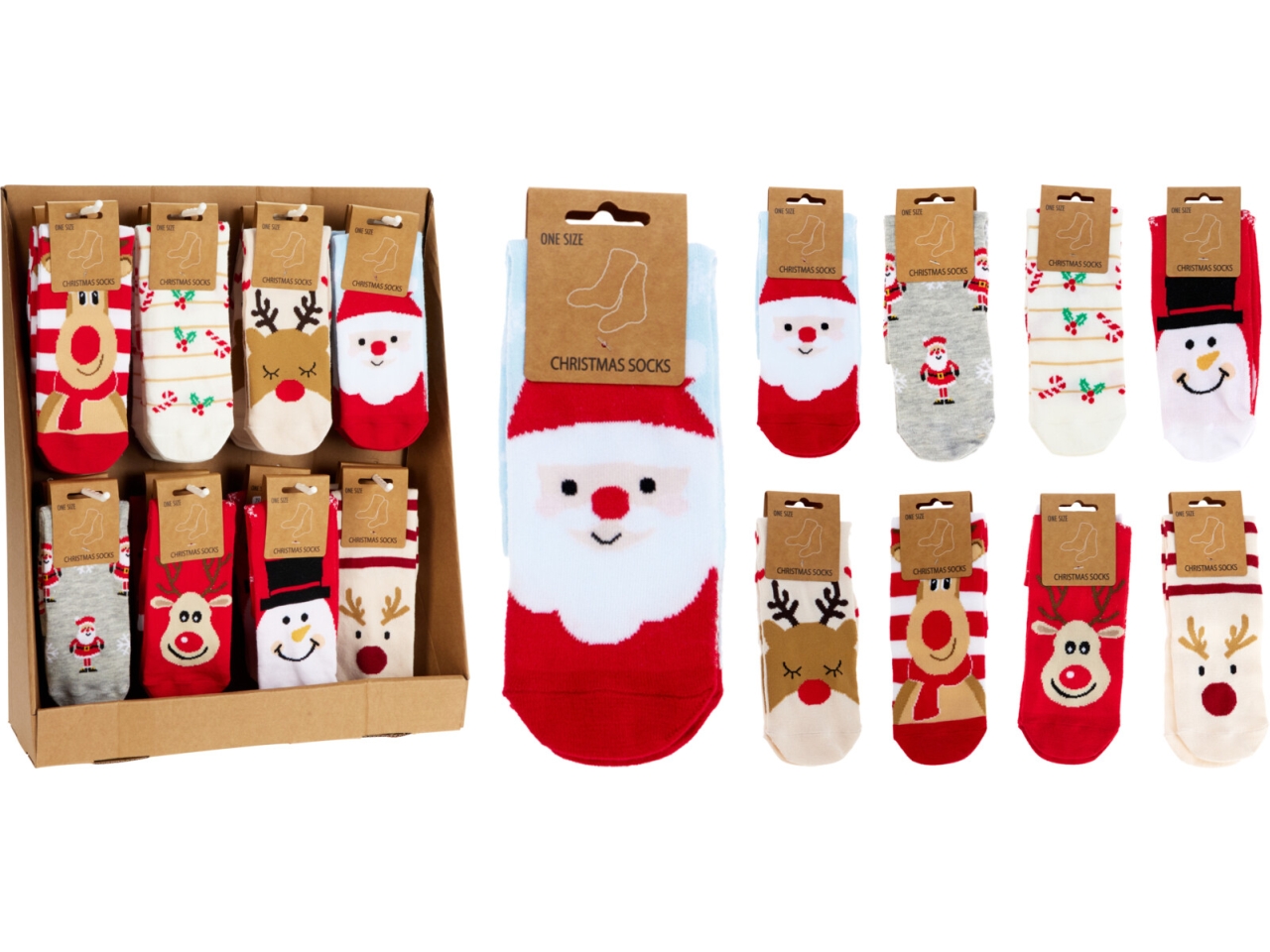 CALZE NATALE DONNA TG UNICA ASS. AAE444850