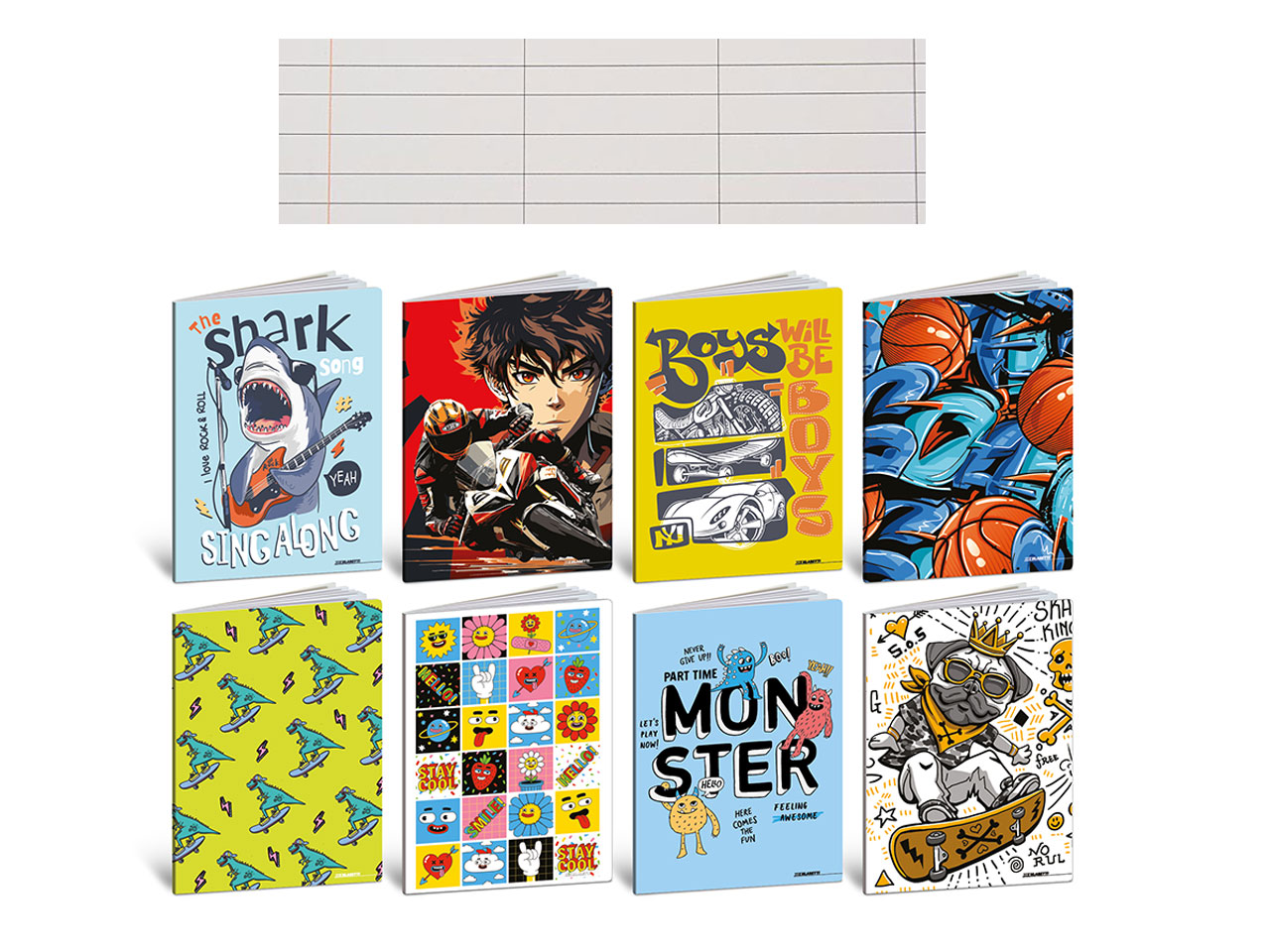 QUADERNO MAXI KID BOY F20+1 A 8912