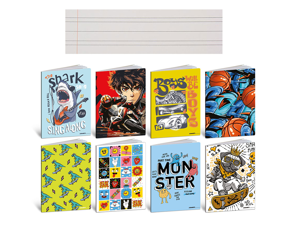 QUADERNO MAXI KID BOY F20+1 B 8913