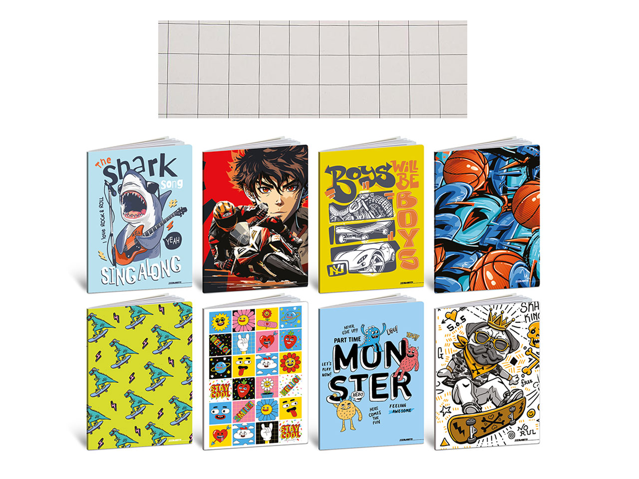 QUADERNO MAXI KID BOY F20+1 10M 8915