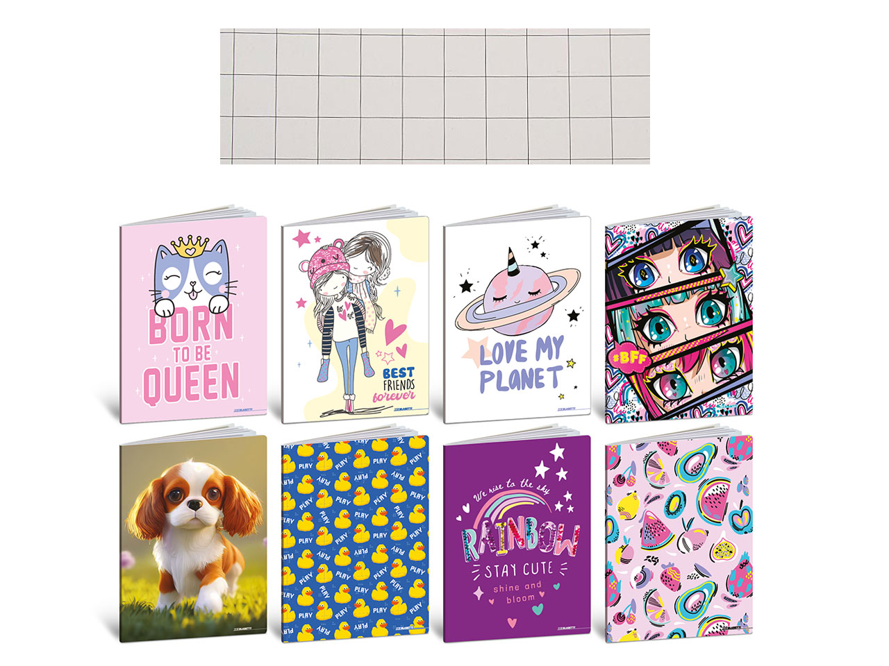 QUADERNO MAXI KID GIRL F20+1 10M 8921