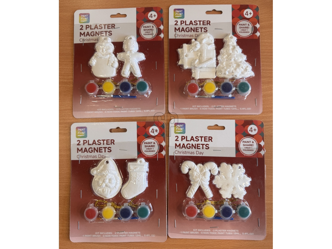 SET PITTURA NATALE 2PZ 4ASS M16701000 SET PITTURA NATALE 2PZ 4ASS M16701000