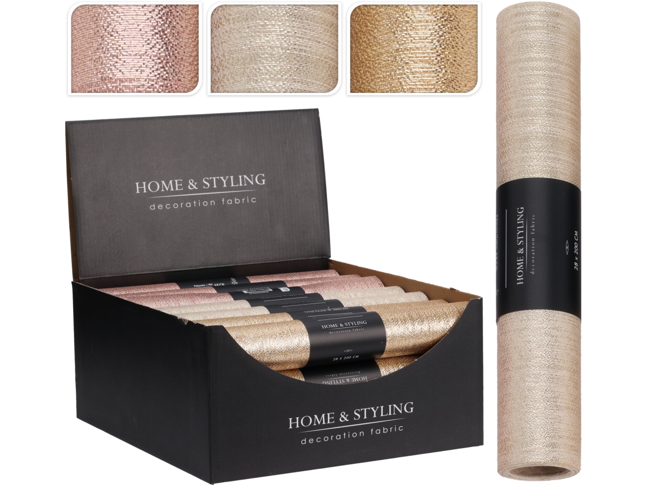 ROTOLO TESSUTO 28X200CM ASS. 767620400