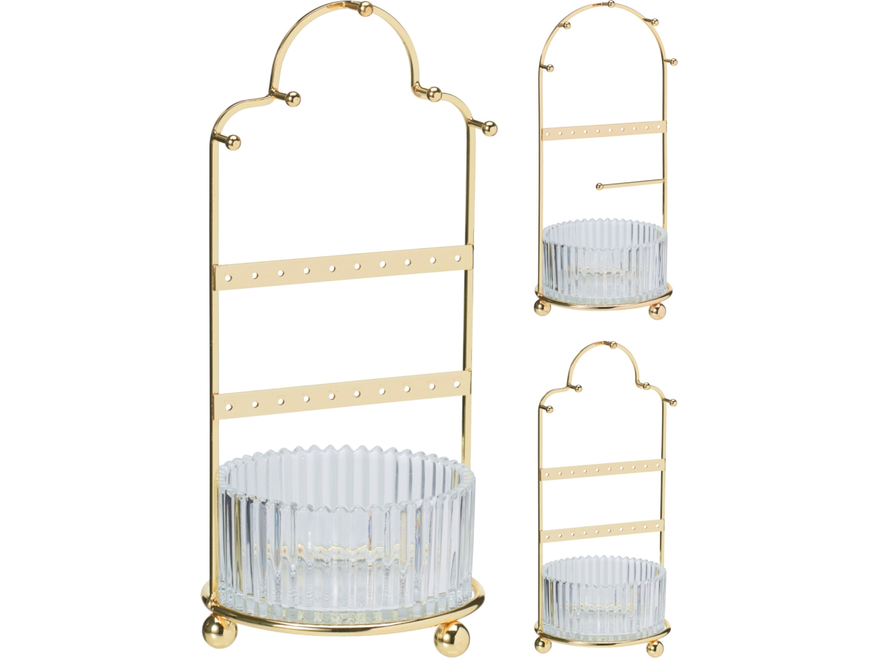 PORTA GIOIELLI METAL 11X25CM ORO ASS. AAE445310 PORTA GIOIELLI METAL 11X25CM ORO ASS. AAE445310