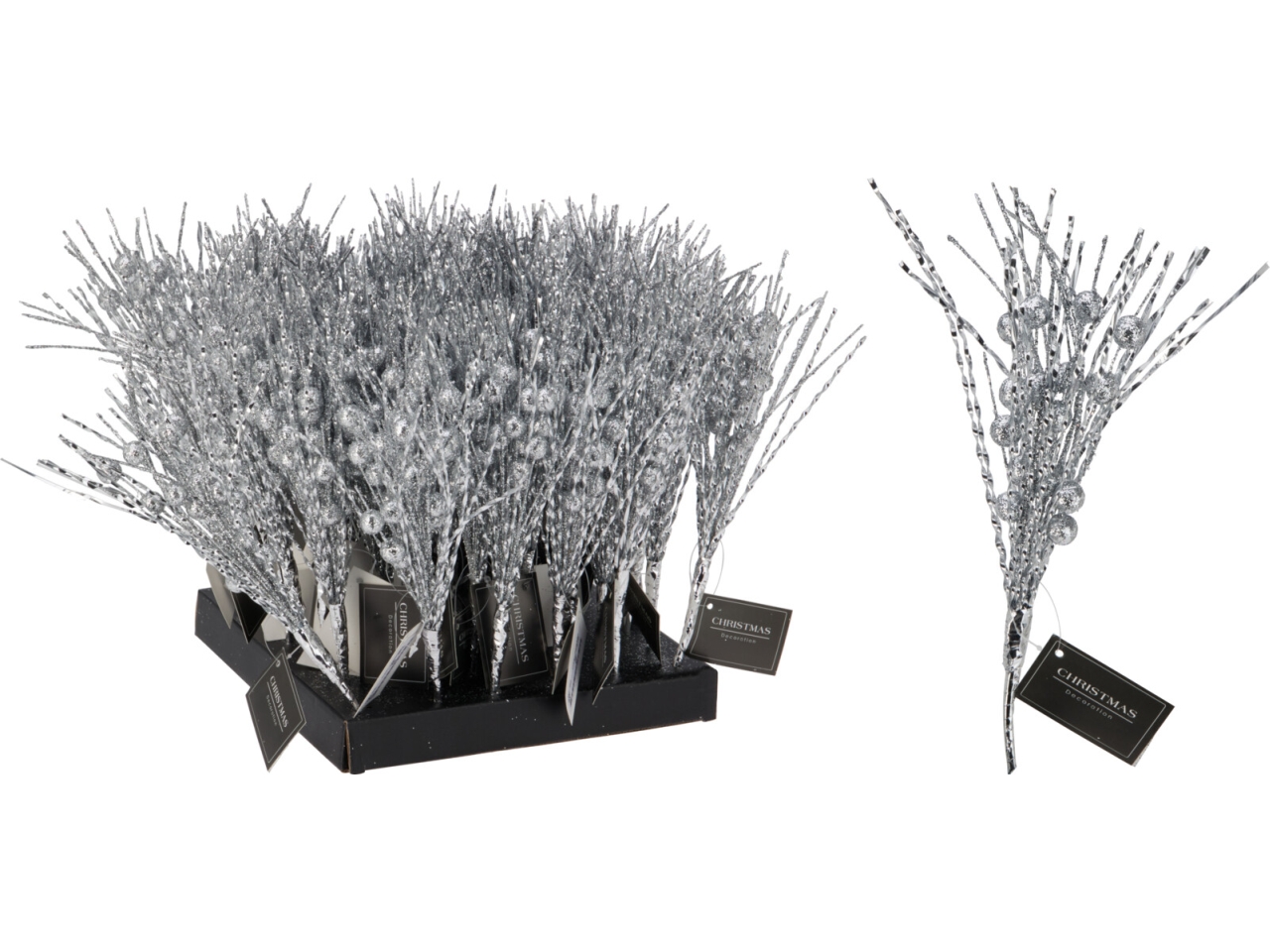 RAMO 23CM ARGENTO METALLIC CAA755020