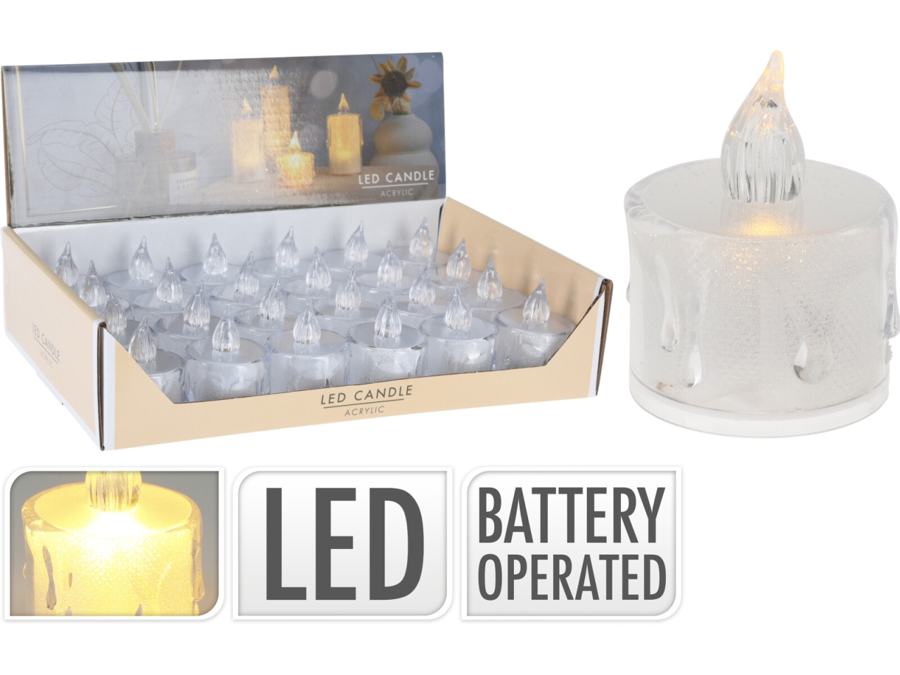 CANDELA LED 5CM AEX000200