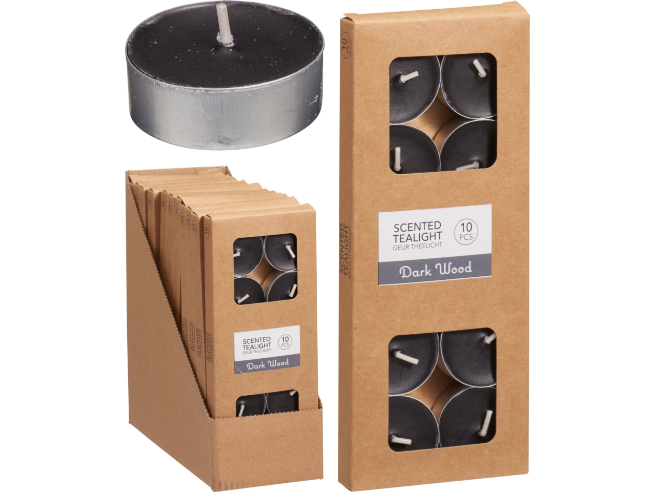 TEALIGHT 10PZ NERO TL3100450 TEALIGHT 10PZ NERO TL3100450