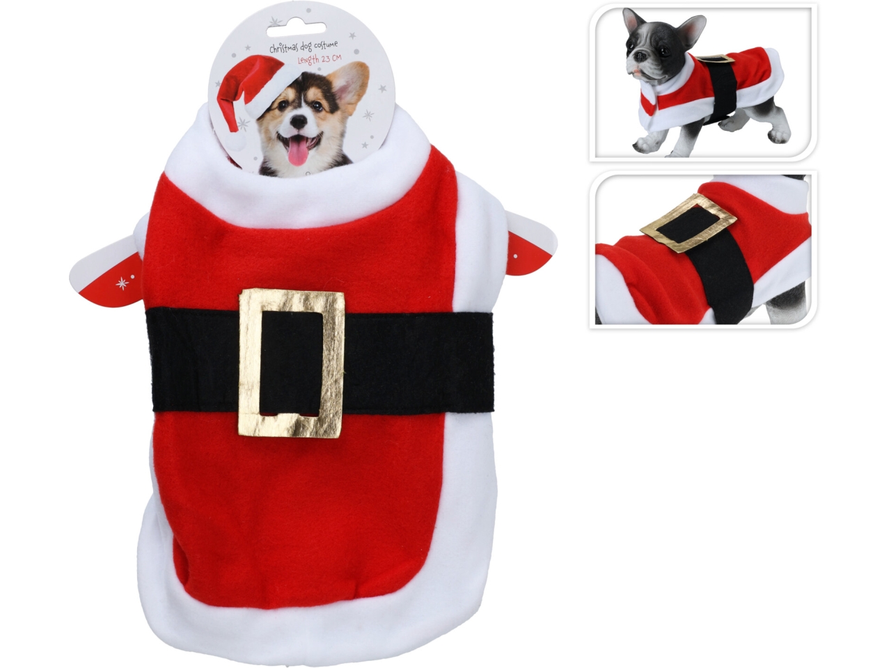 VESTITO NATALIZIO PER CANI 23CM 348800160