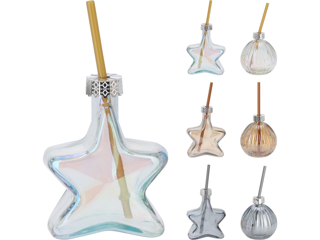 BICCHIERE STELLA/SFERA C/CANNUCCIA ASS. CD1003235 BICCHIERE STELLA/SFERA C/CANNUCCIA ASS. CD1003235