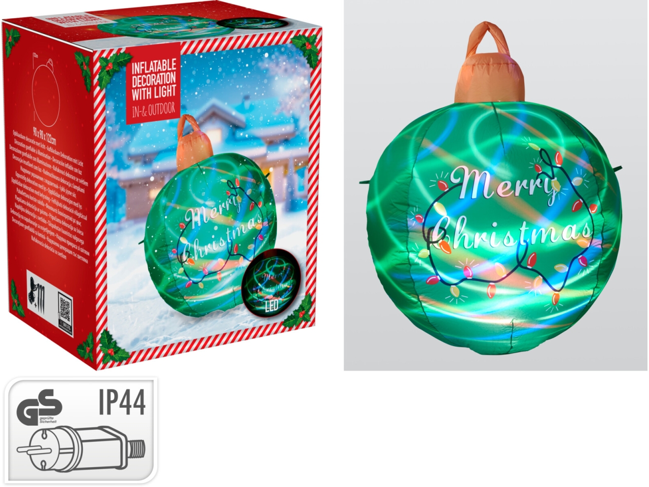 PALLA GONFIABILE 122CM C/LED DIF000250
