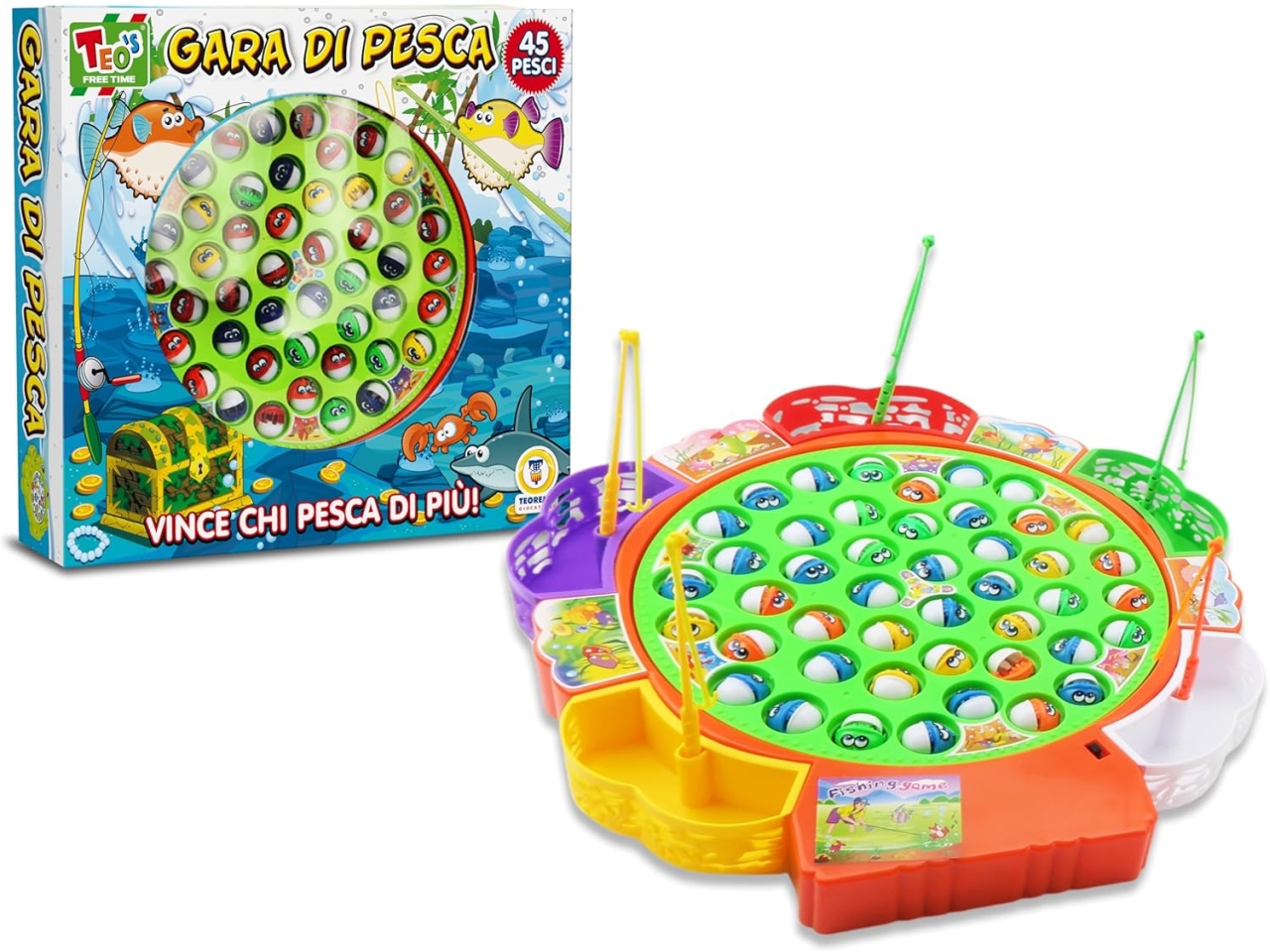 TEO’S GARA DI PESCA 45 PESCI BATT. ASS. 68530