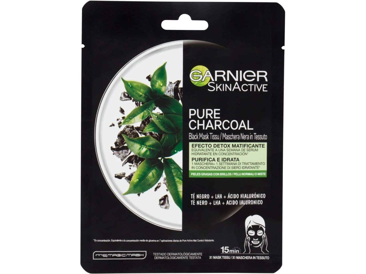 GARNIER MASCHERA VISO PURE CHARCOAL C6966900 GARNIER MASCHERA VISO PURE CHARCOAL C6966900