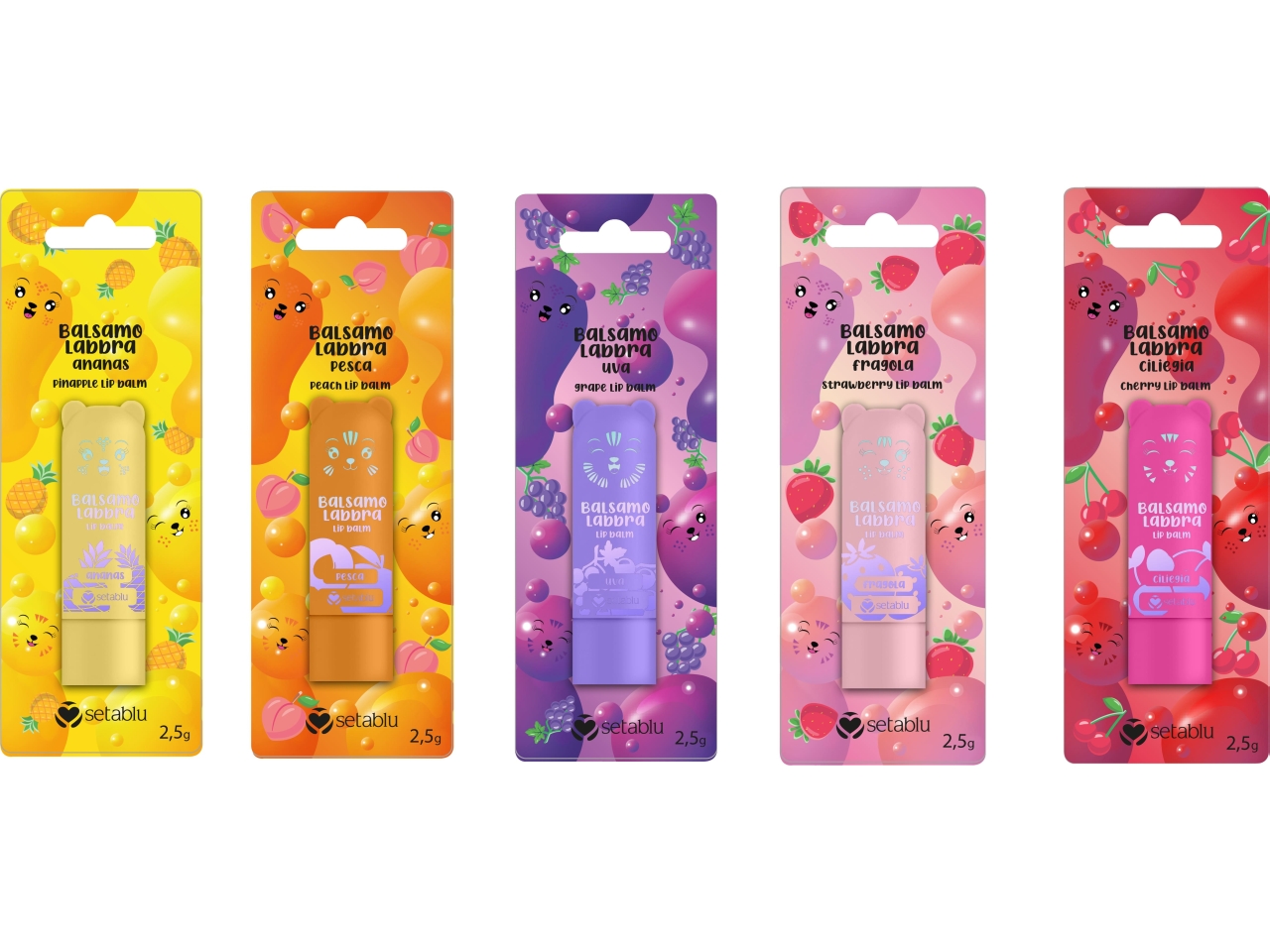 BALSAMO LABBRA ANIMALETTI ASS. 3,5GR 03157 BALSAMO LABBRA ANIMALETTI ASS. 3,5GR 03157