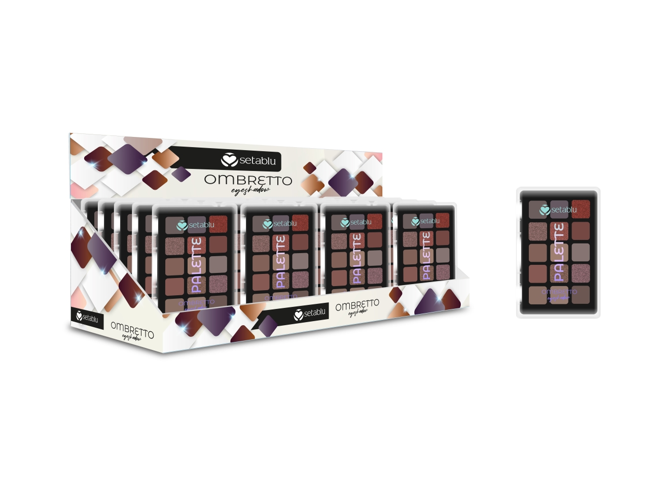 PALETTE OMBRETTI 15 COLORI 03164
