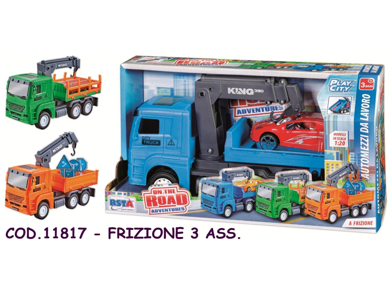 AUTOMEZZI DA LAVORO 3 ASS. FRIZIONE 11817
