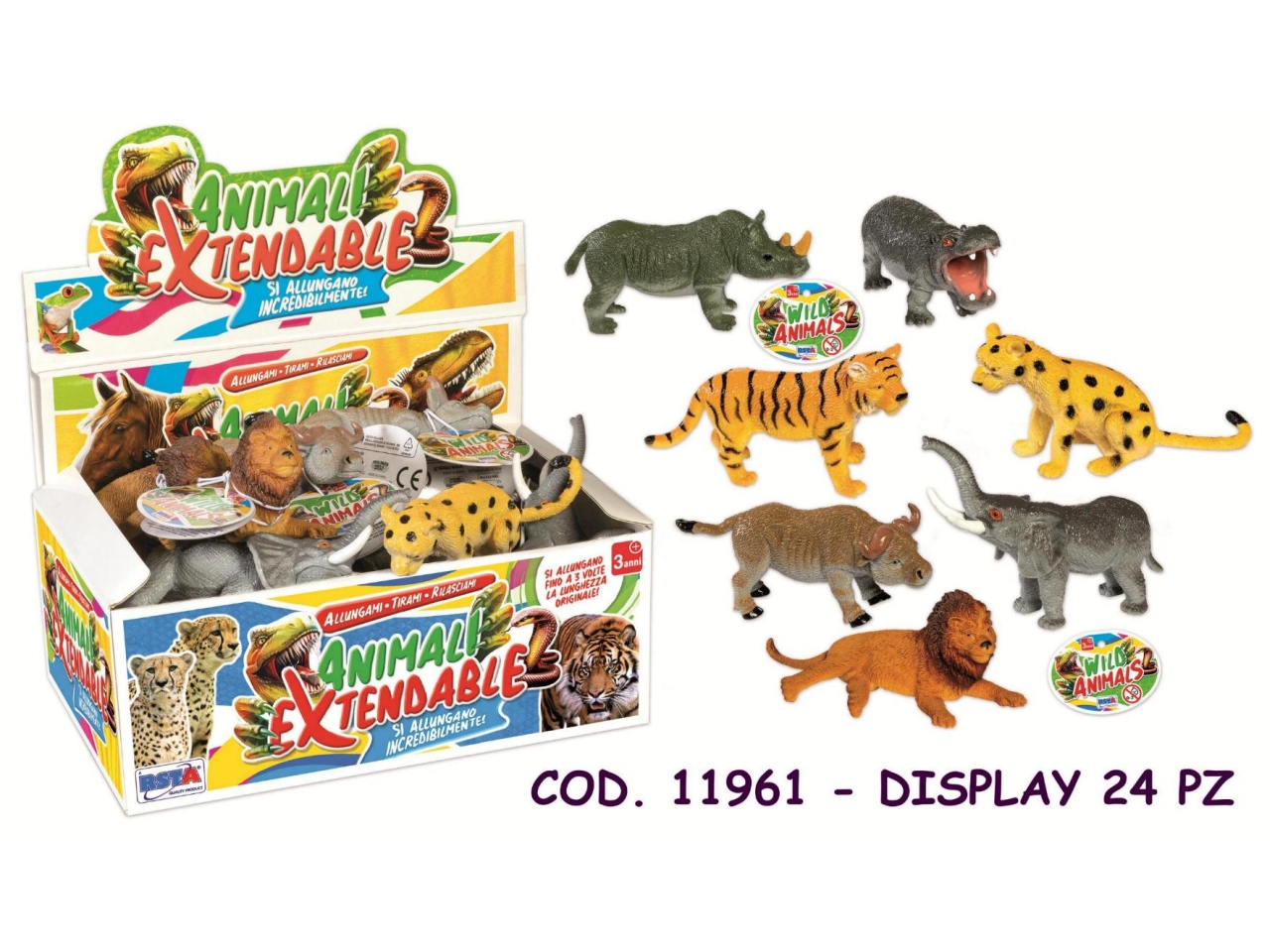 ANIMALE EXTENDABLE SELVAGGIO 11961