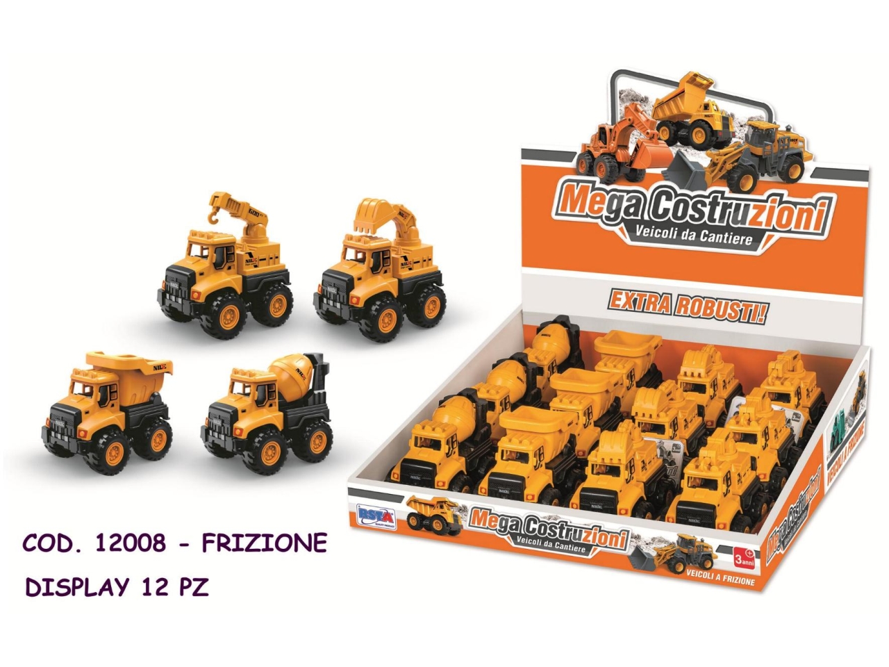 VEICOLI DA CANTIERE A FRIZIONE 12008