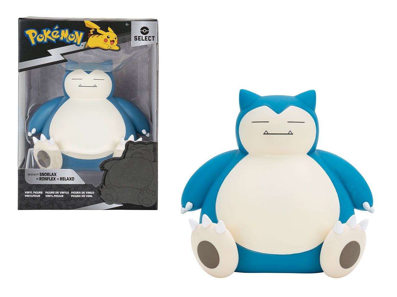 POKÉMON SELECT – VINILE 12CM SNORLAX PK082900
